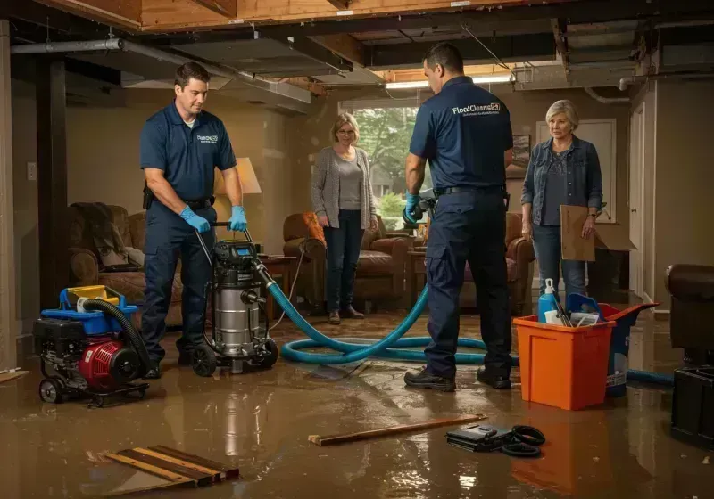 Basement Water Extraction and Removal Techniques process in North Terre Haute, IN